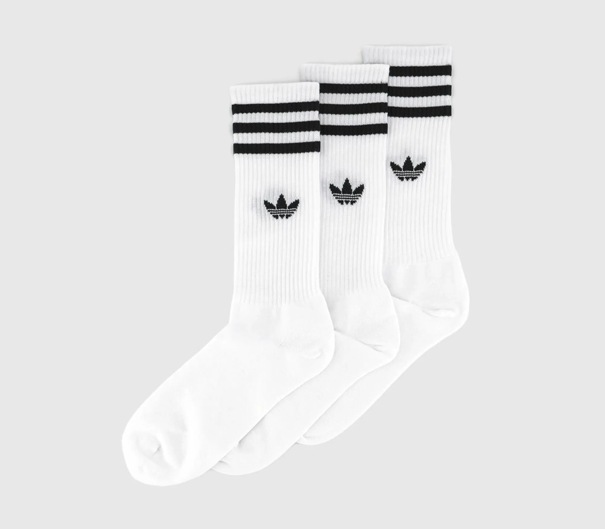 adidas Crew Sock 3 Pairs-Men Clothing & Accessories