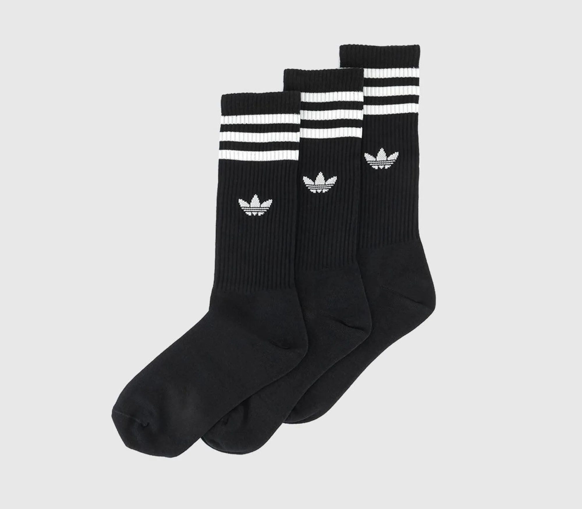 adidas Crew Sock 3 Pairs-Men Clothing & Accessories