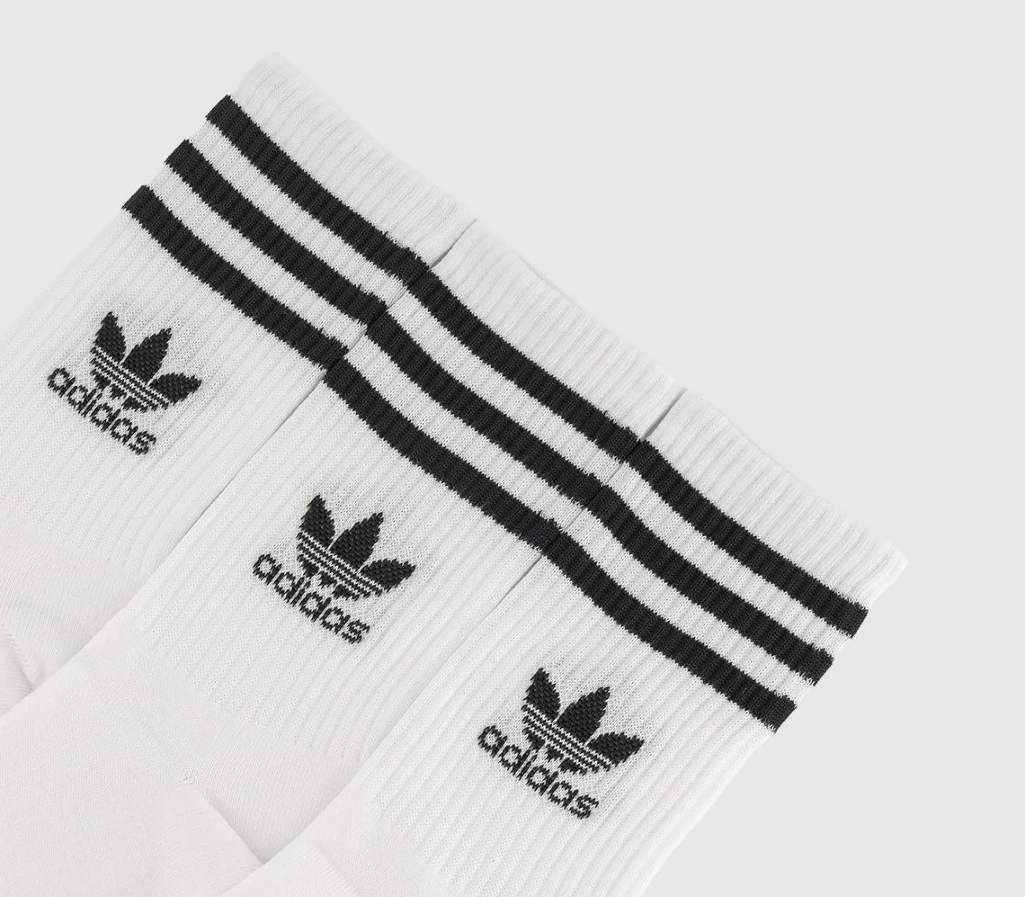 adidas Mid Cut Crew Sock 3Pack-Men Clothing & Accessories