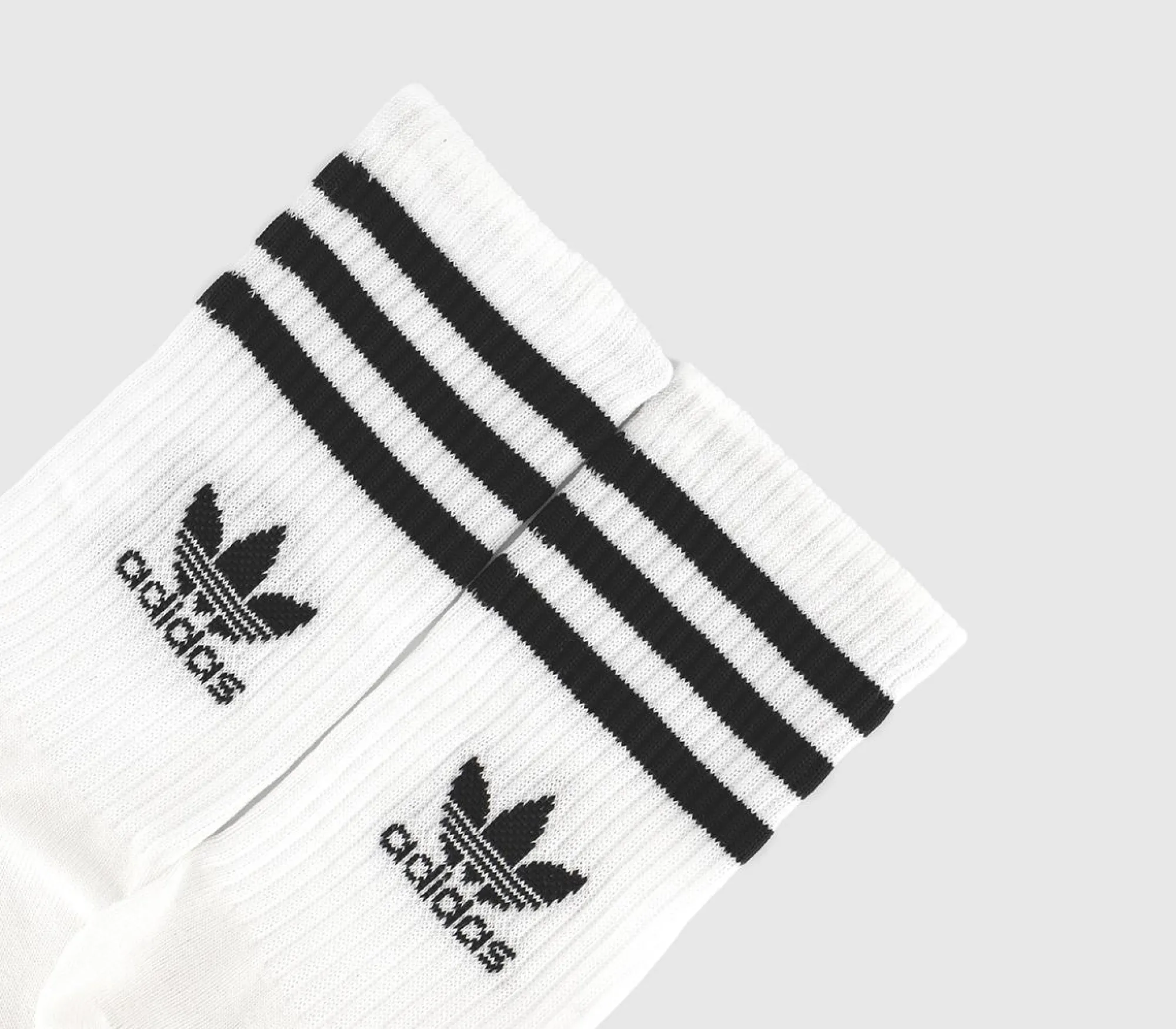 adidas Mid Cut Crew Socks 3 Pack-Men Clothing & Accessories