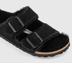 BIRKENSTOCK Arizona Shearling Sandals-Men Sandals & Slides