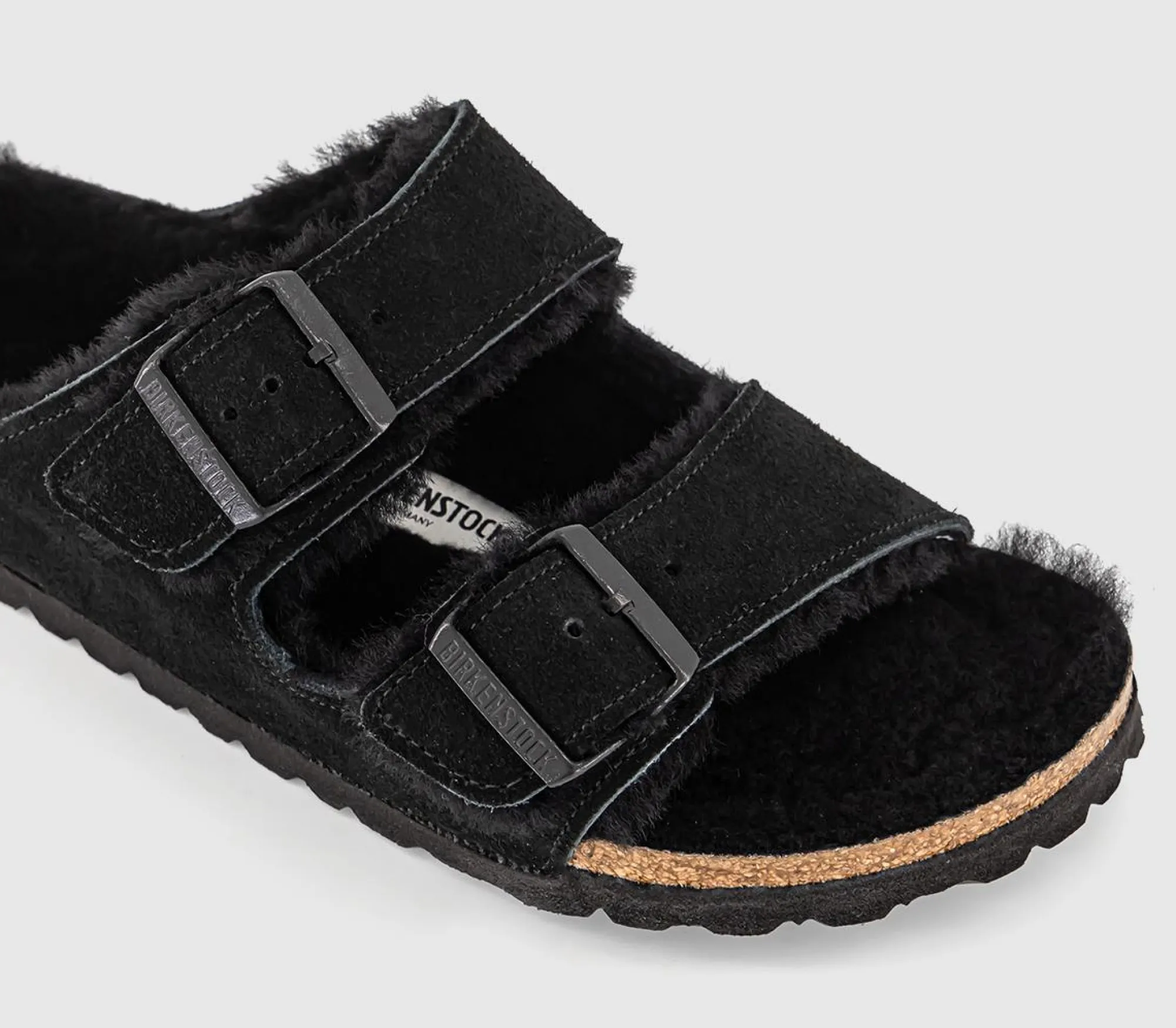 BIRKENSTOCK Arizona Shearling Sandals-Men Sandals & Slides