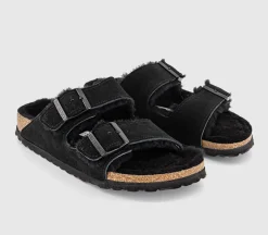 BIRKENSTOCK Arizona Shearling Sandals-Men Sandals & Slides