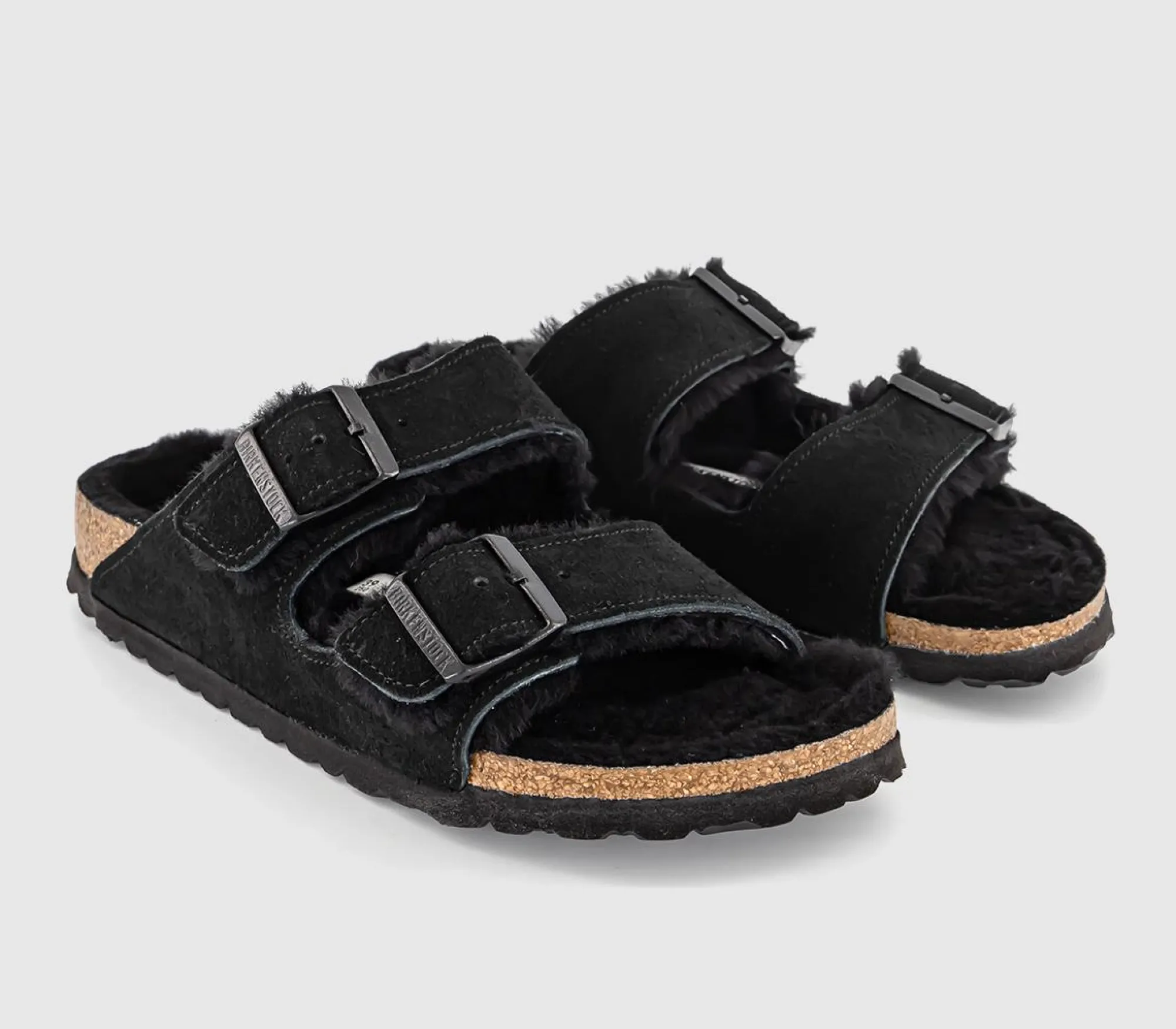 BIRKENSTOCK Arizona Shearling Sandals-Men Sandals & Slides