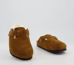 BIRKENSTOCK Boston Shearling Clogs-Men Sandals & Slides