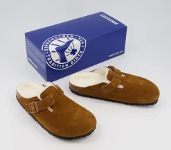 BIRKENSTOCK Boston Shearling Clogs-Men Sandals & Slides