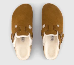BIRKENSTOCK Boston Shearling Clogs-Men Sandals & Slides