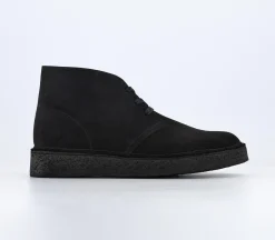 Clarks Originals Mens Desert Coal Boots-Men Casual Shoes & Boots