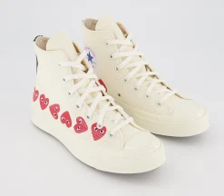 Comme Des Garcons Converse Chuck Taylor Hi 70S X Play Cdg Trainers-Women Classic Trainers