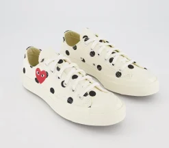 Comme Des Garcons Converse Chuck Taylor Low 70S X Play Cdg Trainers-Women Classic Trainers