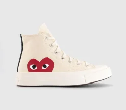 Comme Des Garcons Converse Chuck Taylor Hi 70S X Play Cdg Trainers-Men Classic Trainers