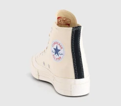 Comme Des Garcons Converse Chuck Taylor Hi 70S X Play Cdg Trainers-Men Classic Trainers