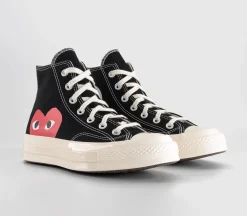Comme Des Garcons Converse Chuck Taylor Hi 70S X Play Cdg Trainers-Women Classic Trainers