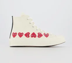 Comme Des Garcons Converse Chuck Taylor Hi 70S X Play Cdg Trainers-Men Classic Trainers