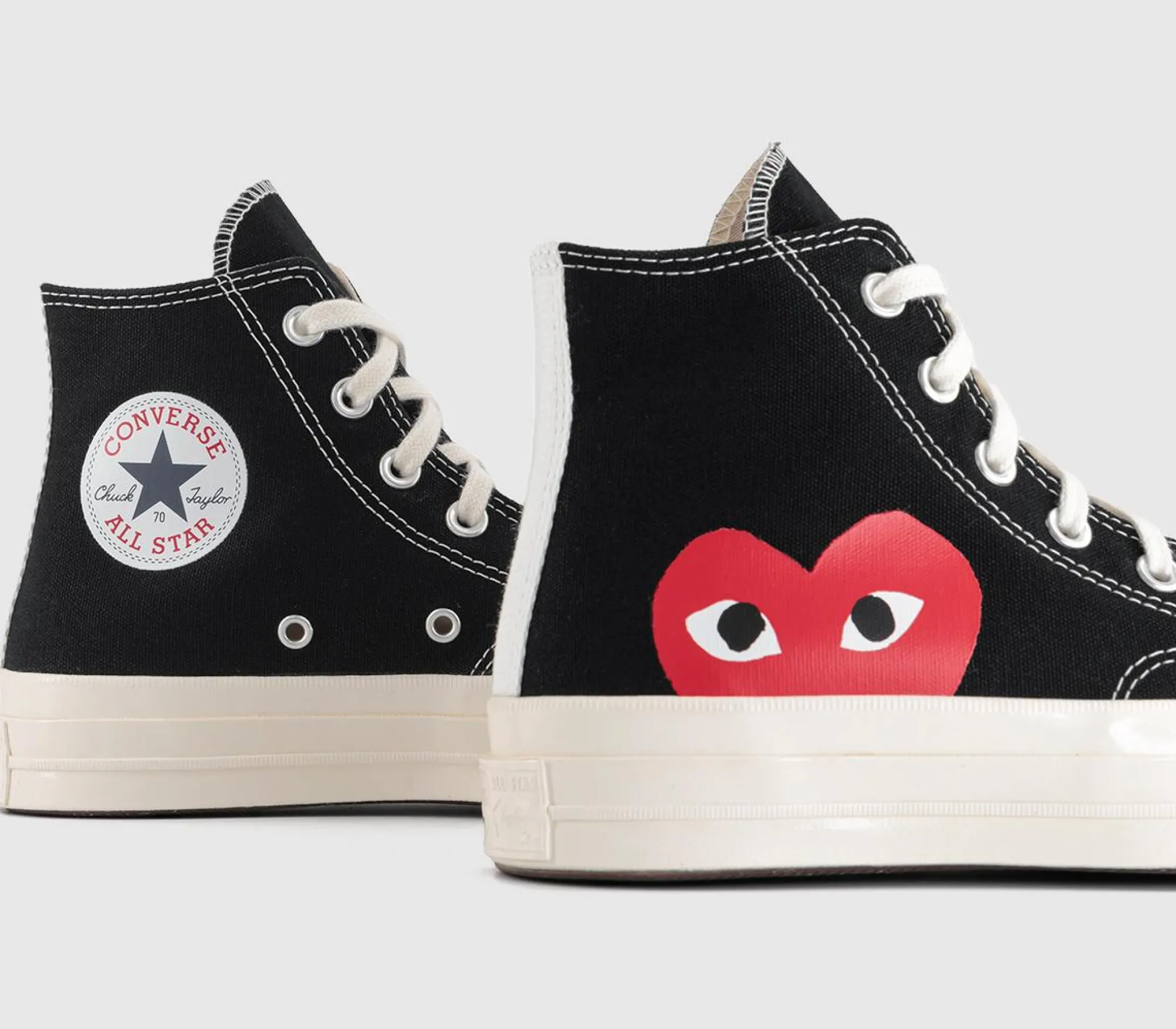 Comme Des Garcons Converse Chuck Taylor Hi 70S X Play Cdg Trainers-Men Classic Trainers