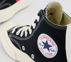 Comme Des Garcons Converse Chuck Taylor Hi 70S X Play Cdg Trainers-Men Classic Trainers