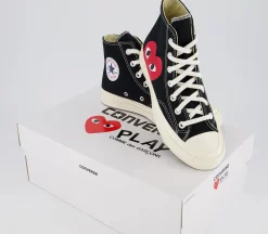 Comme Des Garcons Converse Chuck Taylor Hi 70S X Play Cdg Trainers-Men Classic Trainers