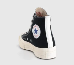 Comme Des Garcons Converse Chuck Taylor Hi 70S X Play Cdg Trainers-Men Classic Trainers
