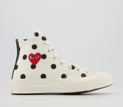 Comme Des Garcons Converse Chuck Taylor Hi 70S X Play Cdg Trainers-Women Classic Trainers