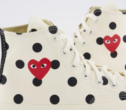 Comme Des Garcons Converse Chuck Taylor Hi 70S X Play Cdg Trainers-Women Classic Trainers