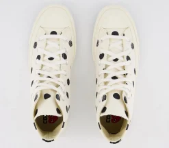 Comme Des Garcons Converse Chuck Taylor Hi 70S X Play Cdg Trainers-Women Classic Trainers