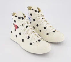 Comme Des Garcons Converse Chuck Taylor Hi 70S X Play Cdg Trainers-Women Classic Trainers