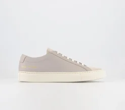 Common Projects Achilles Suede And Leather Trainers-Women Premium Trainers
