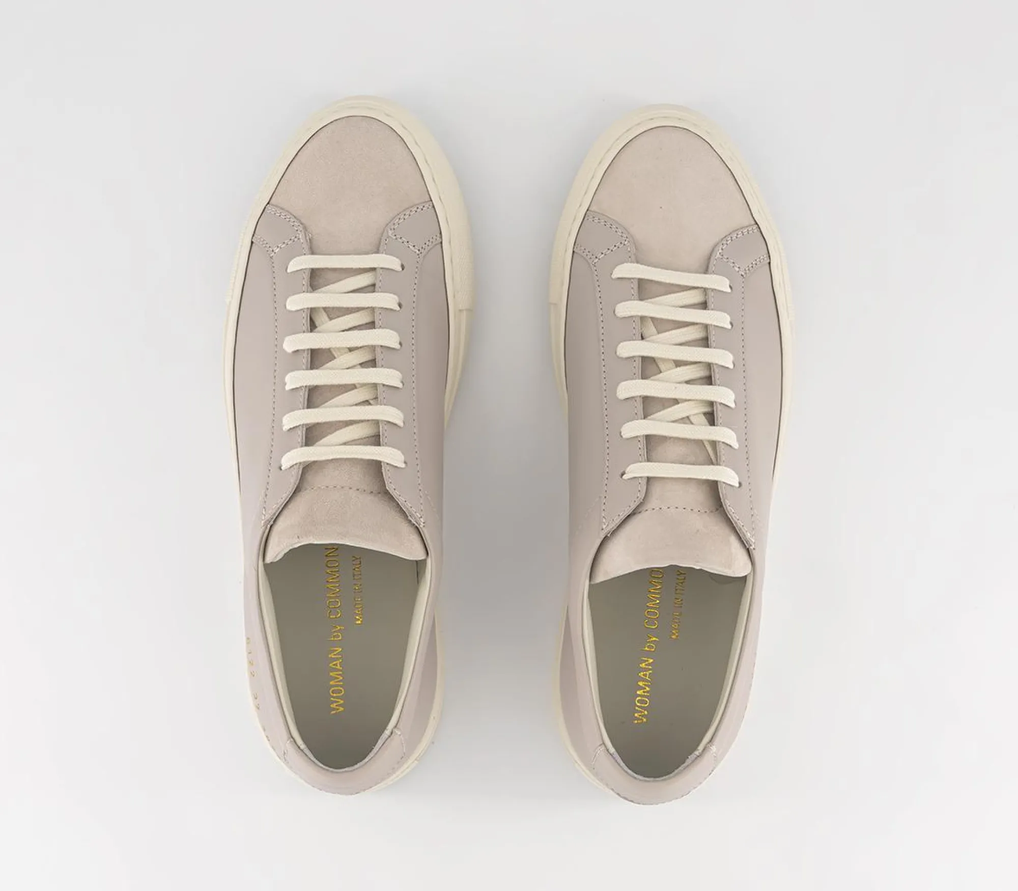 Common Projects Achilles Suede And Leather Trainers-Women Premium Trainers