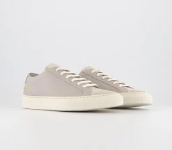 Common Projects Achilles Suede And Leather Trainers-Women Premium Trainers