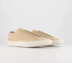 Common Projects Achilles Low Nubuck Trainers-Men Premium Trainers