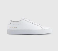 Common Projects Achillies Low W Trainers-Men Premium Trainers