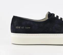 Common Projects Four Hole In Suede Trainers-Men Premium Trainers