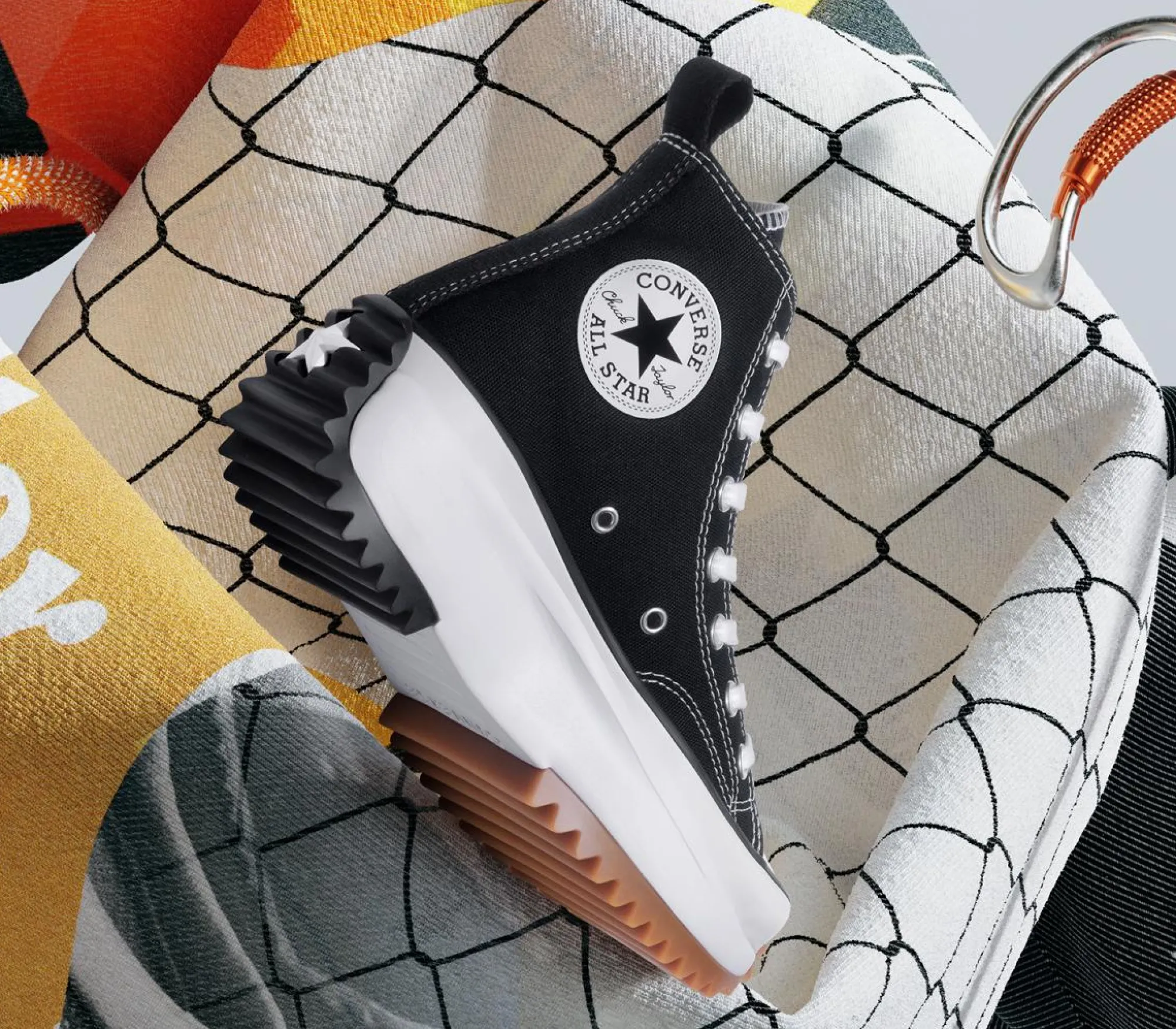 Converse Run Star Hike Platform Trainers-Men Classic Trainers