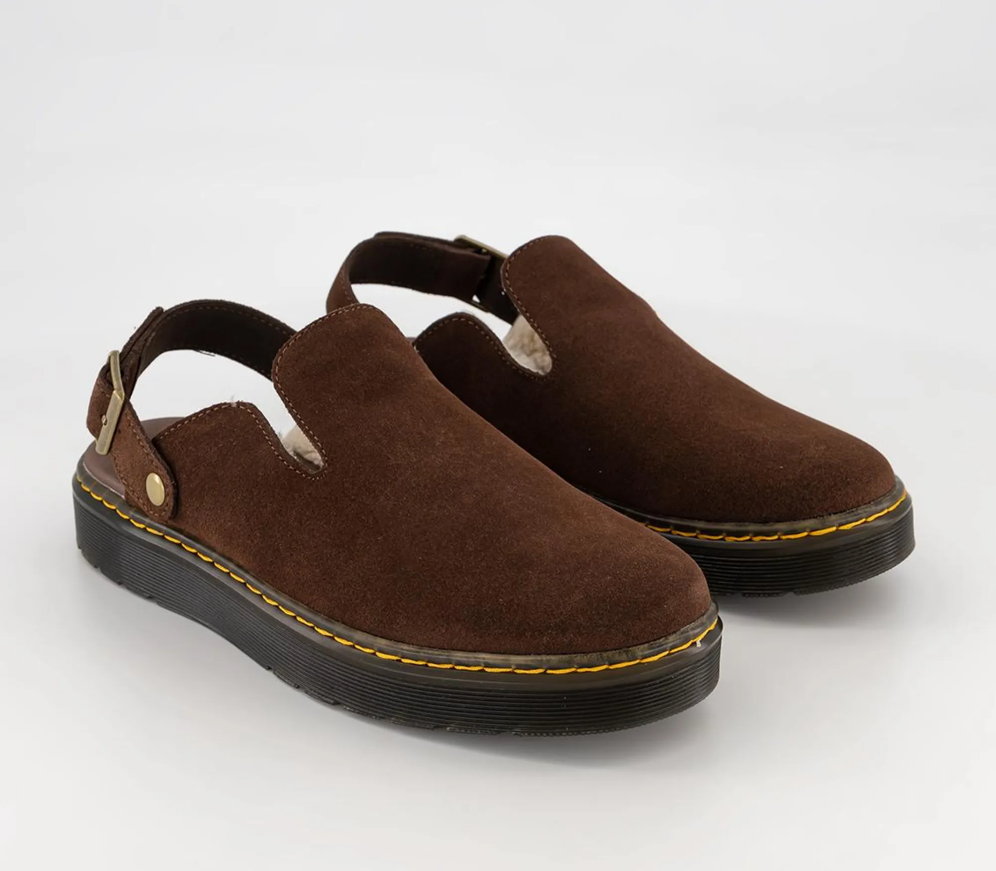Dr. Martens Carlson Lined Mules-Men Casual Shoes & Boots