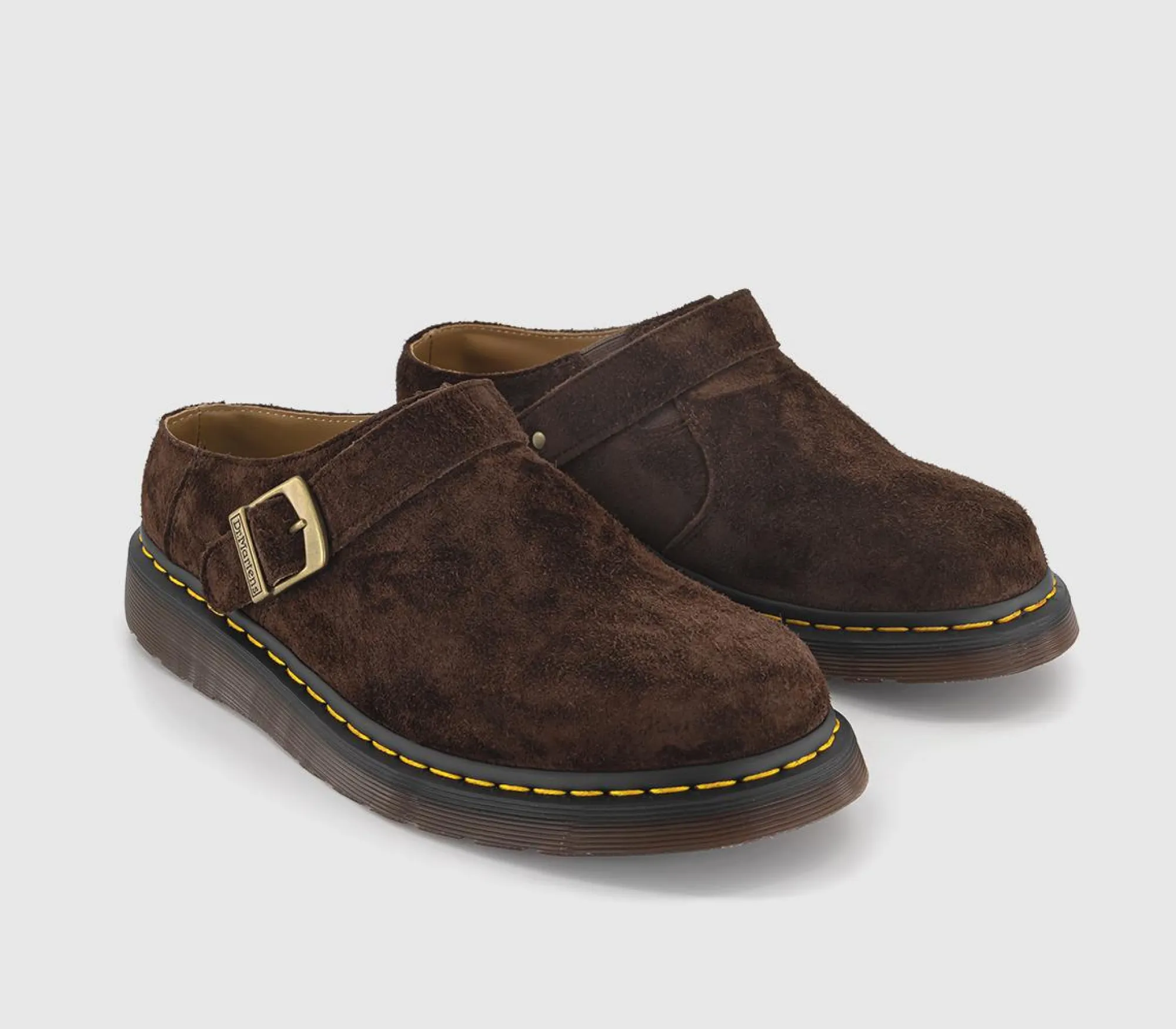 Dr. Martens Isham Buckle Mules-Men Casual Shoes & Boots