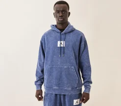 Jordan Washed Fleece Hoodie-Men Clothing & Accessories