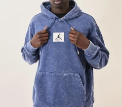 Jordan Washed Fleece Hoodie-Men Clothing & Accessories