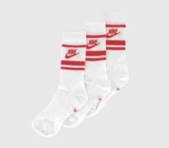 Nike Crew Socks 3 Pack-Men Clothing & Accessories