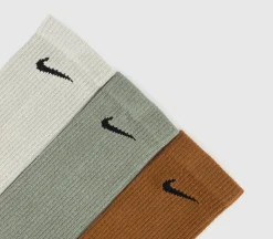 Nike Crew Socks 6 Pairs-Men Clothing & Accessories