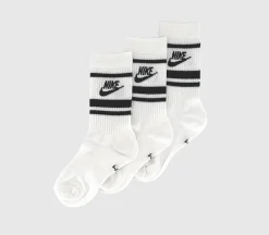Nike Crew Socks 3 Pairs-Men Clothing & Accessories