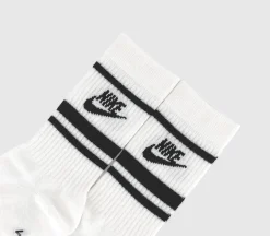 Nike Crew Socks 3 Pairs-Men Clothing & Accessories