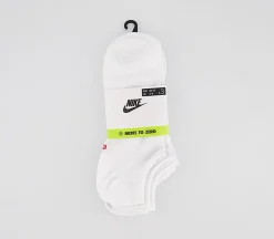 Nike Sportswear Everyday Essential Ankle Socks 3 Pack-Men Clothing & Accessories